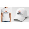 CONJUNT SAMARRETA + GORRA DESPERTA CATALUNYA BLANC